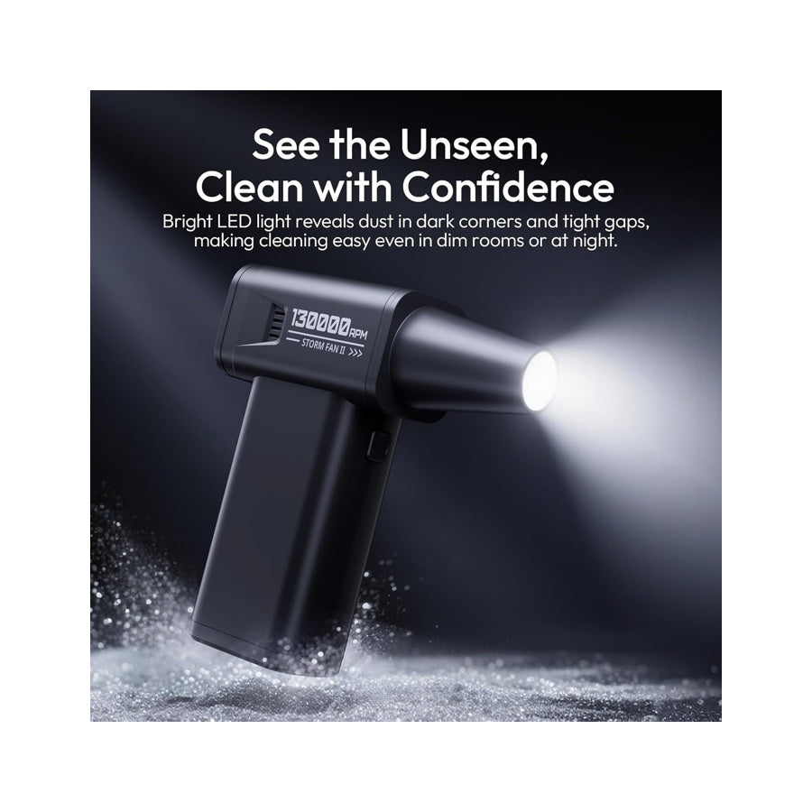 ULANZI AD02 Storm Electric Air Duster II Portable Mini Dust Blower for Camera