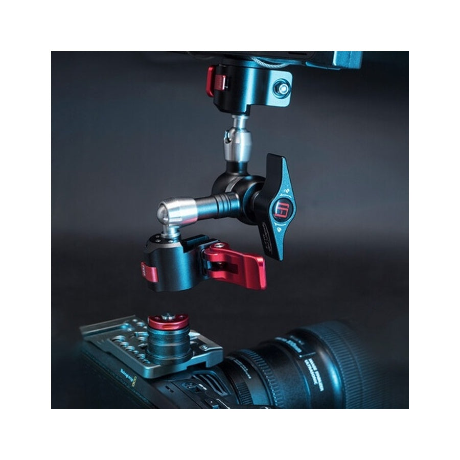 Ifootage MA3-4 Spider Crab Magic Arm with 1/4" & 3/8" Screw for Camera & Accessories