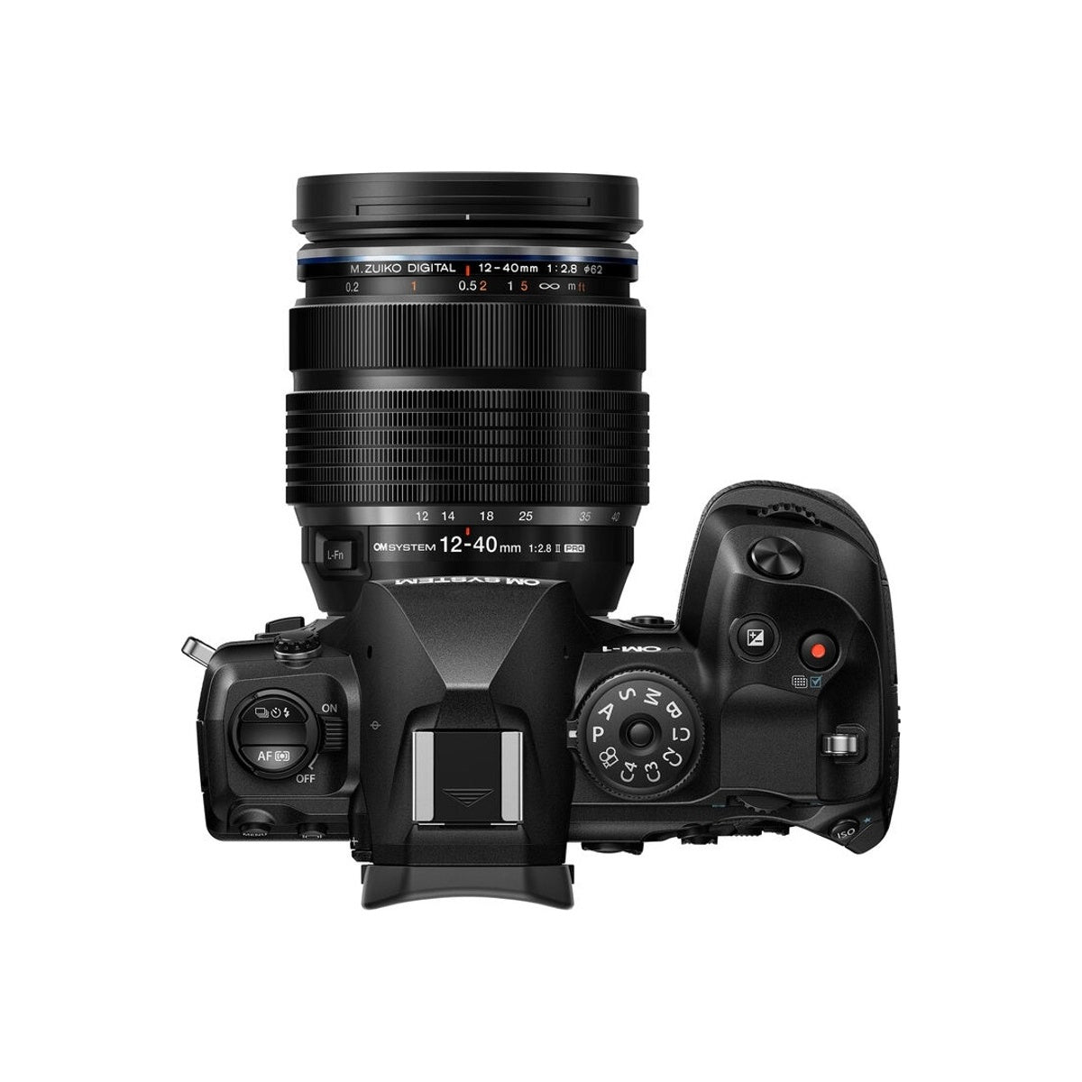 OM SYSTEM OM-1 Mark II Mirrorless Kit 12-40mm f2.8 PRO II Lens