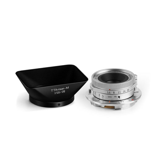 TTArtisan 28mm F5.6 For Leica M Mount - Silver