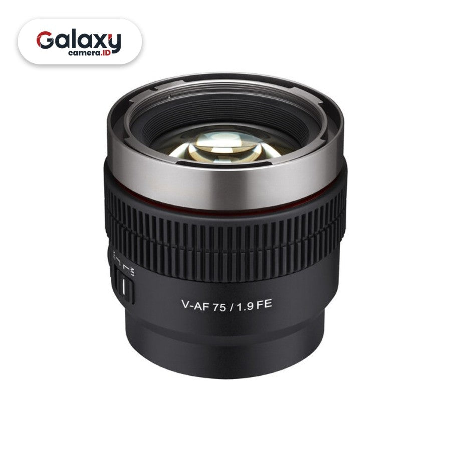 Lensa Samyang Cine V-AF 75mm T1.9 Sony VAF 75 mm FE Full Frame Resmi
