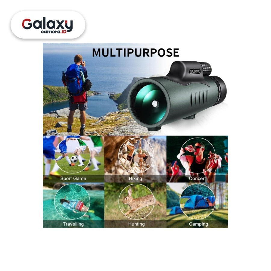 K&F Concept 20x50 BAK4 Monocular KNF Teropong Smarphone HP KF33.008