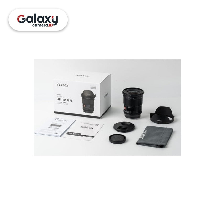 Lensa Viltrox AF 16mm F1.8 FE Full Frame for Sony E Mount Resmi