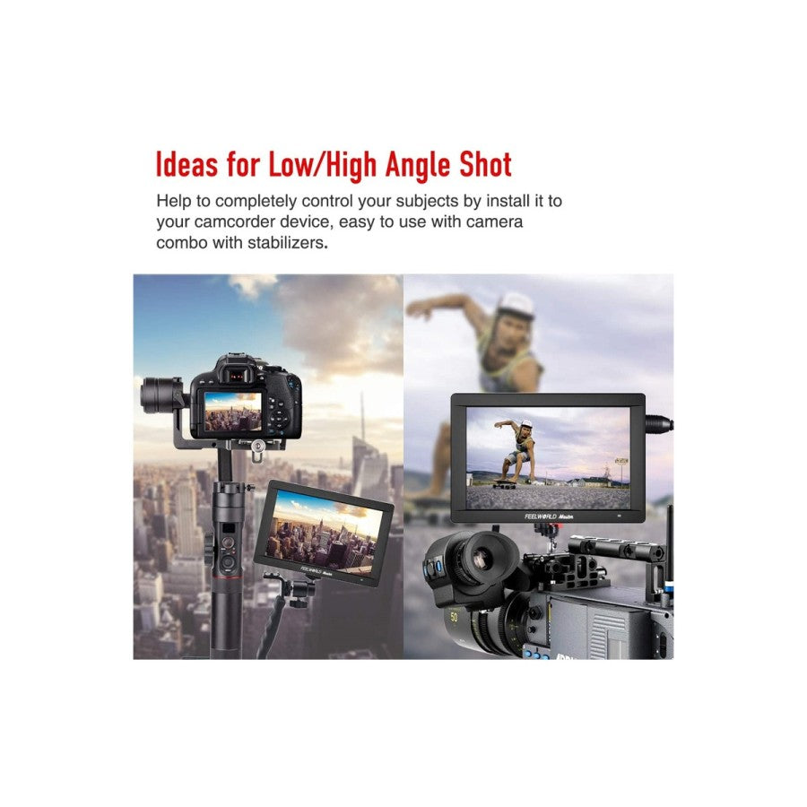 FeelWorld MA7S 3G-SDI and HDMI 4K On-Camera Field Monitor