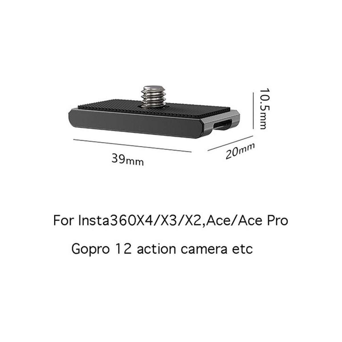 Insta360 X5 Quick Release Mount for Action Camera X 5