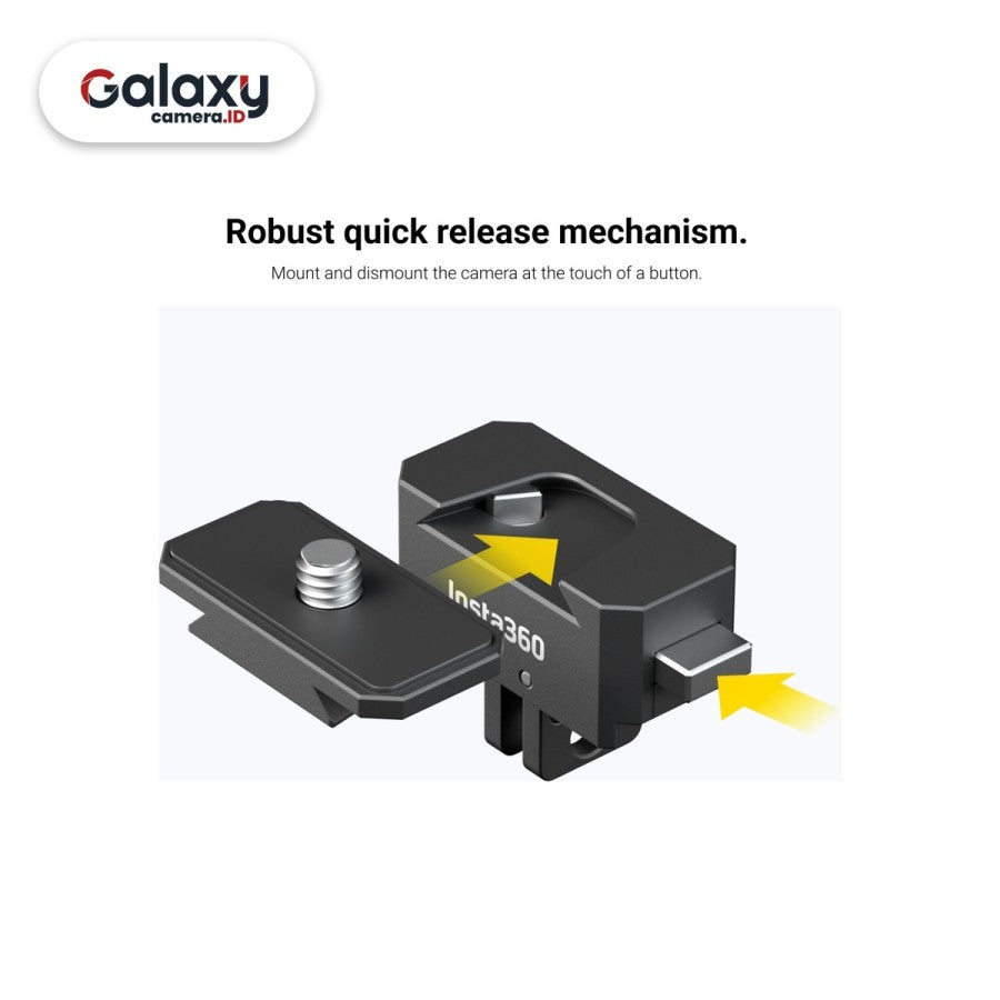 Insta360 Car V-Bayonet Metal Quick Release Bracket Original