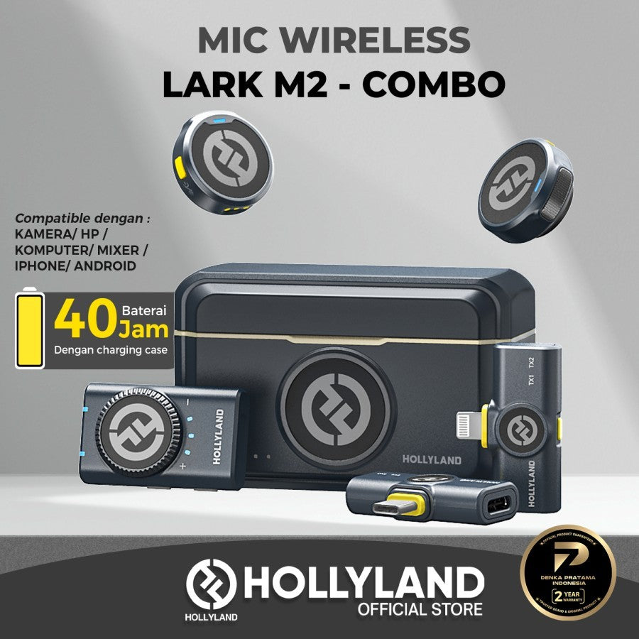 Hollyland Lark M2 Combo Microphone Wireless