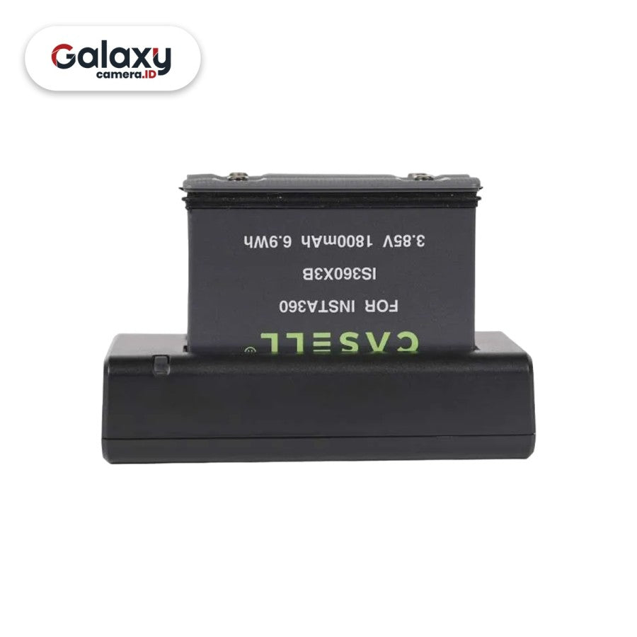 Casell Dual Battery Charger for Insta360 X3 2 Pcs