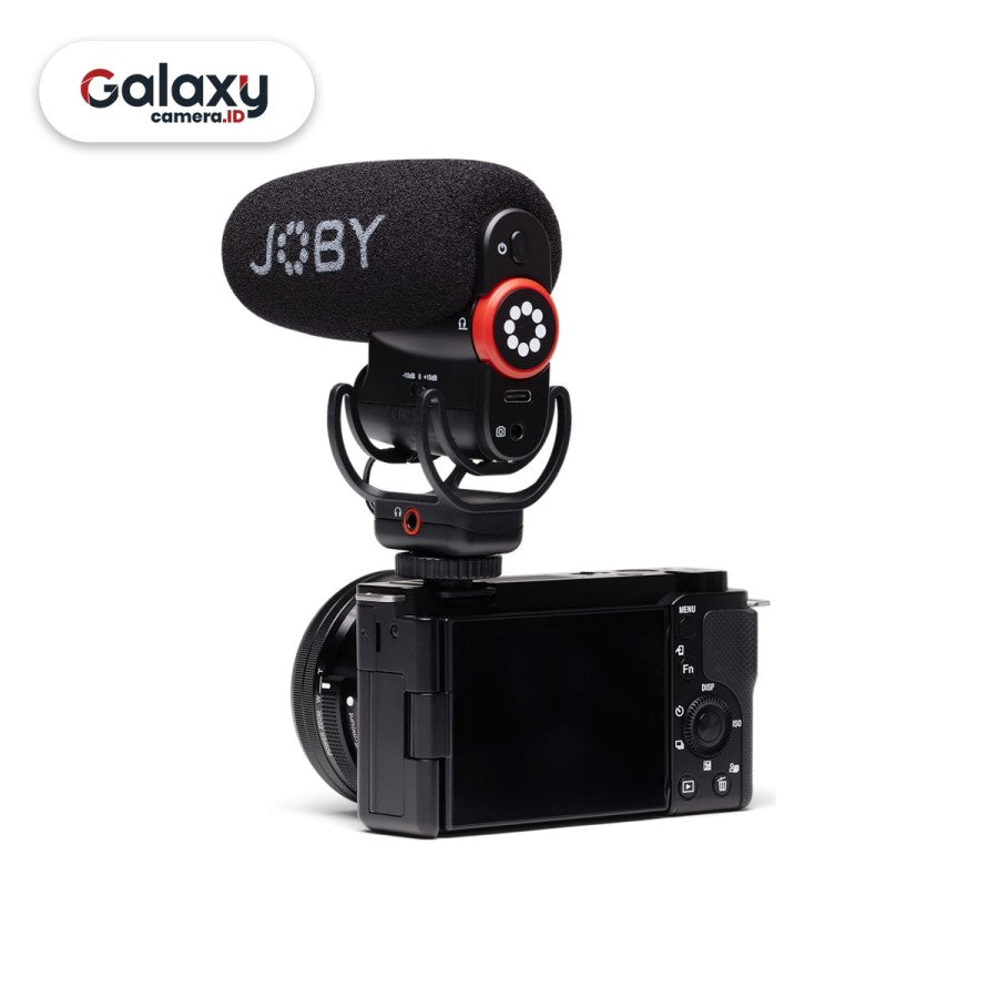 Joby Wavo PLUS Shotgun Microphone For Camera Vlogging Mic Record Resmi