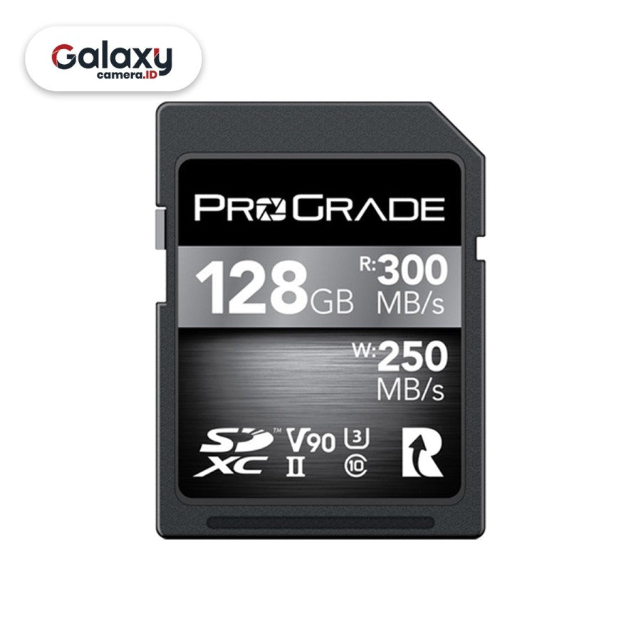 Memory PROGRADE SDXC COBALT 128GB UHS-II V90 300mb/s SD Card Original