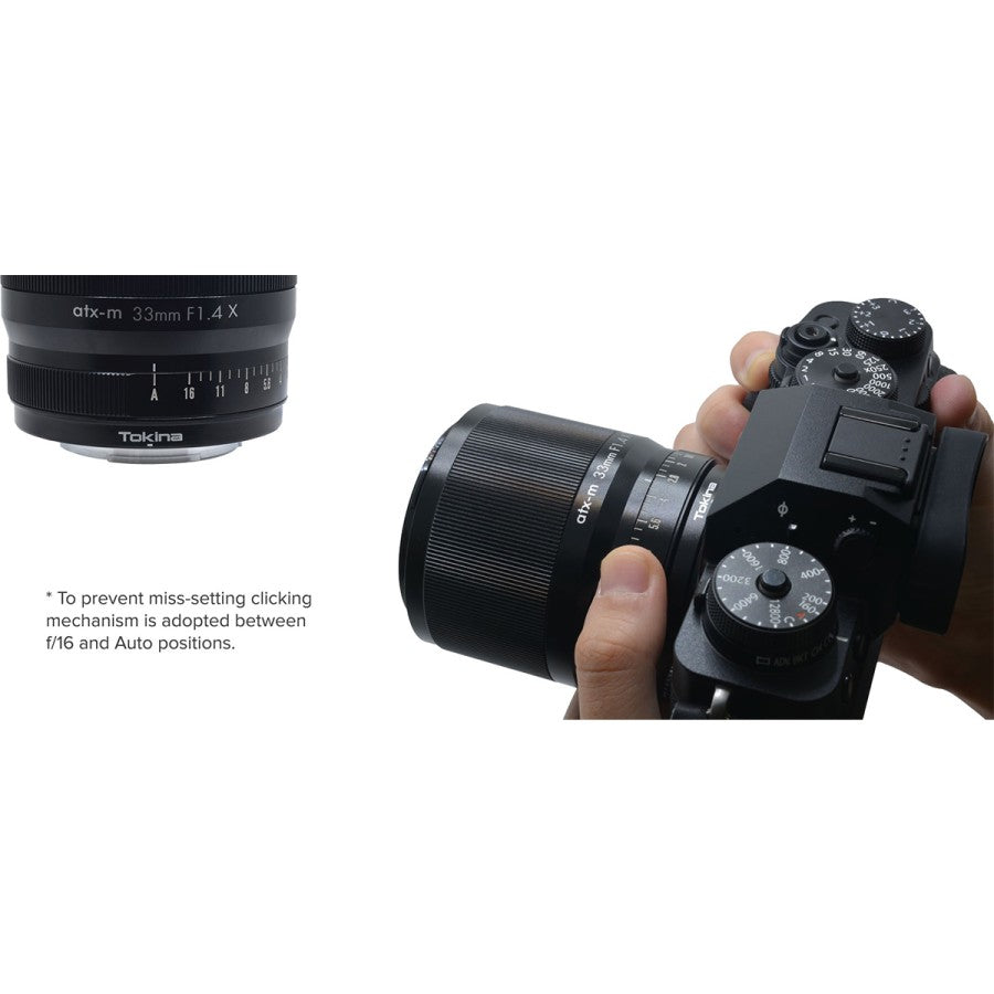 Tokina atx-m 33mm F/1.4 For Fujifilm X
