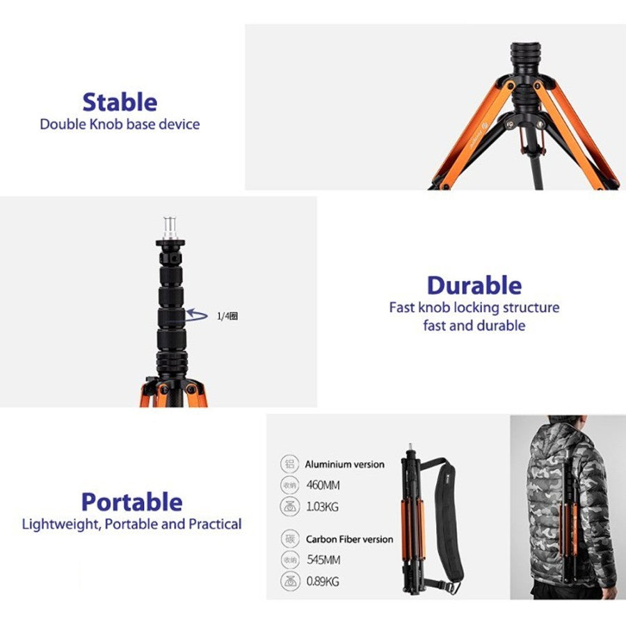 Fotopro TR-01A Aluminium Light Stand Tripod