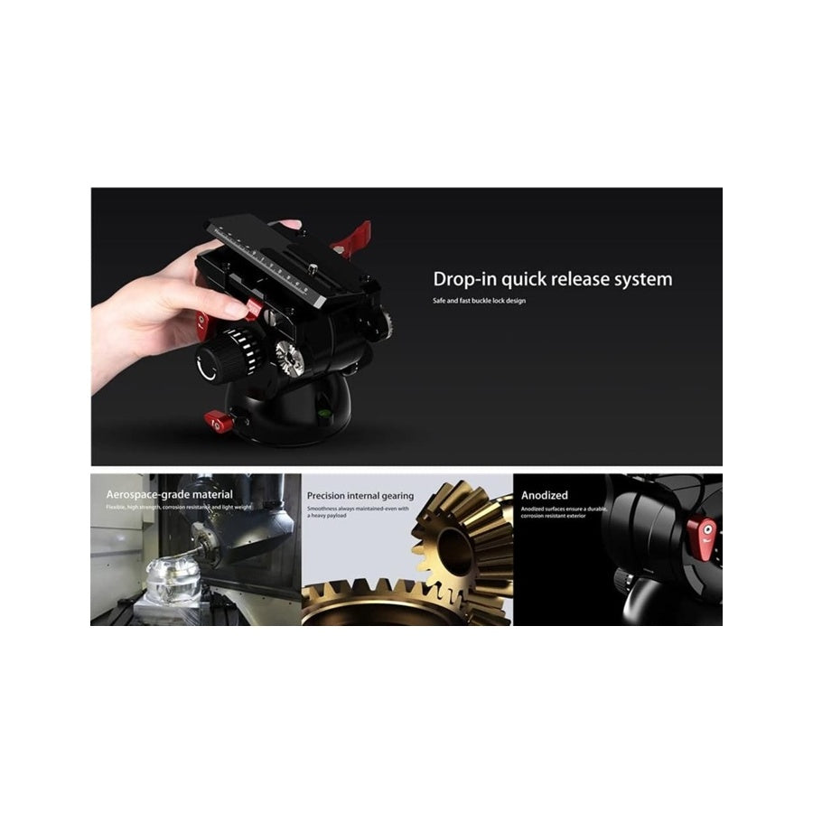 Ifootage Komodo K7 Fluid Head Tripod Monopod