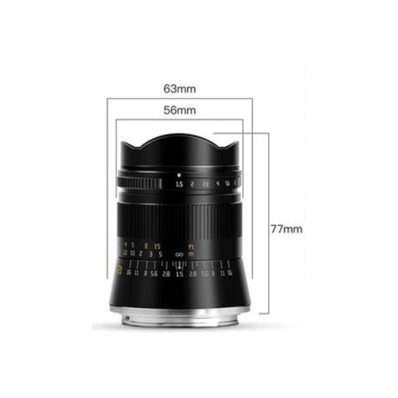TTArtisan 21mm F1.5 For Sony Full Frame