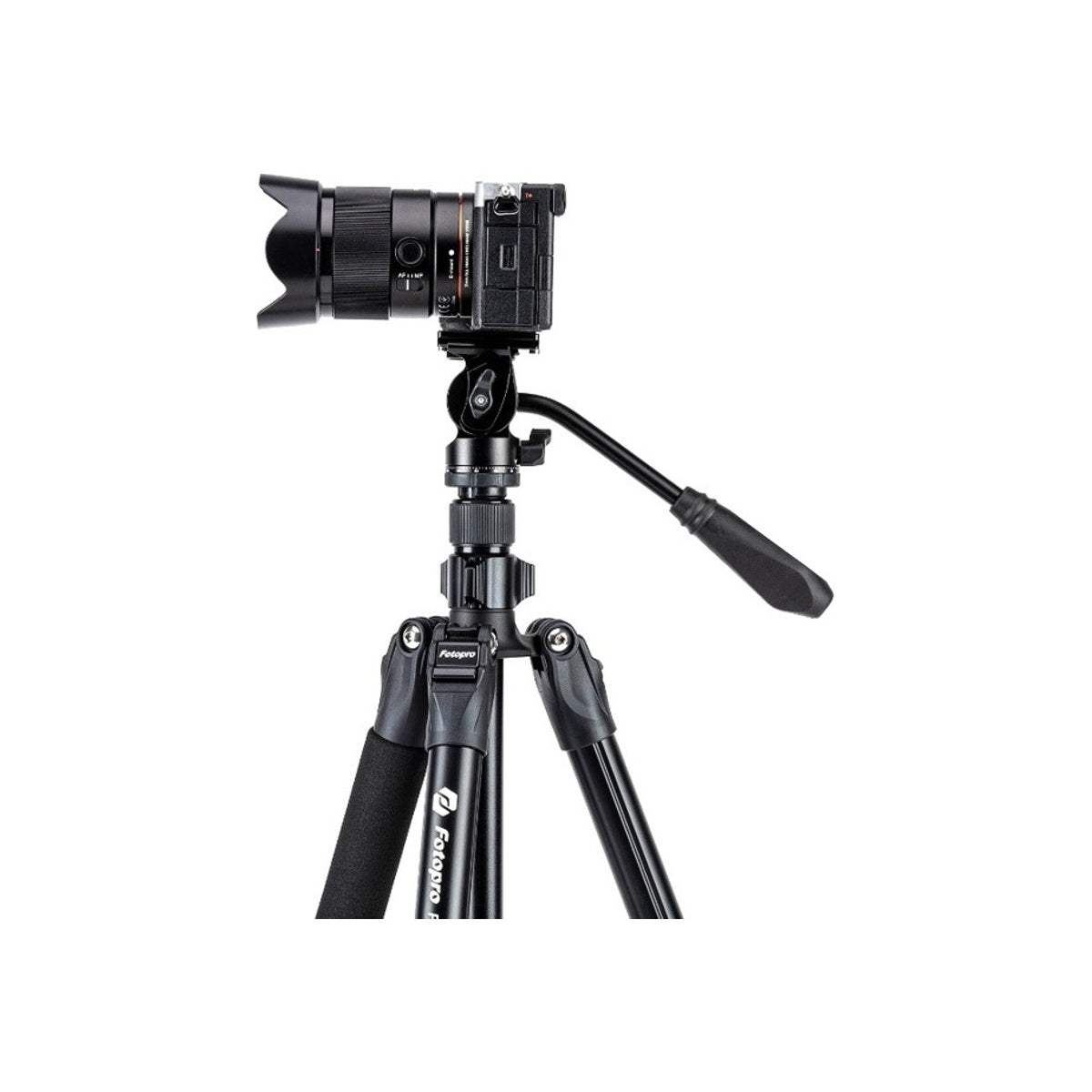 Fotopro Tripod PD-5+MH-2A Video Tripod Fluid Head