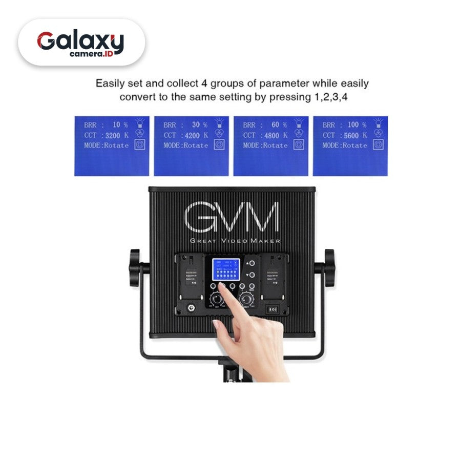 GVM 520LS-B2L Bi-Color Studio LED Video