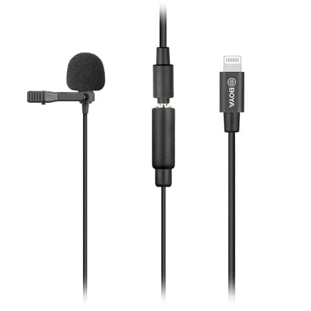 Boya BY-M2 Clip-On Lavalier Mic For Lighting