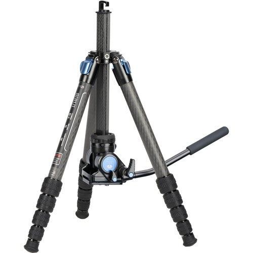 SIRUI ST-125 Kit ST-10X Carbon Fiber 5 Sections Tripod Kamera Resmi