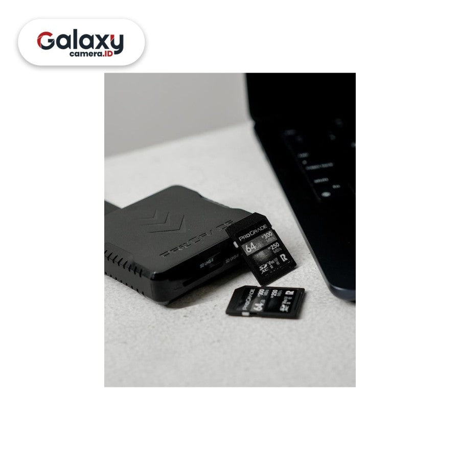 Memory PROGRADE SDXC COBALT 64GB UHS-II V90 300mb/s SD Card Original