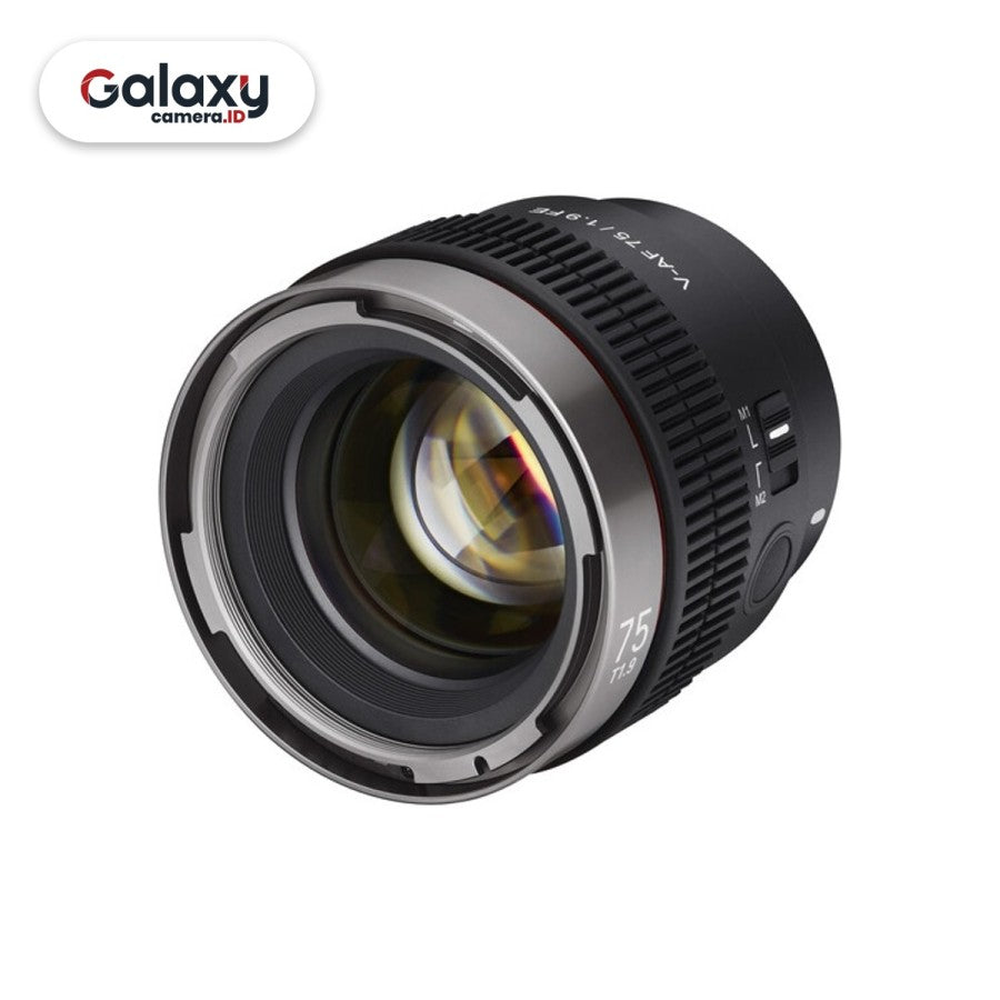 Lensa Samyang Cine V-AF 75mm T1.9 Sony VAF 75 mm FE Full Frame Resmi