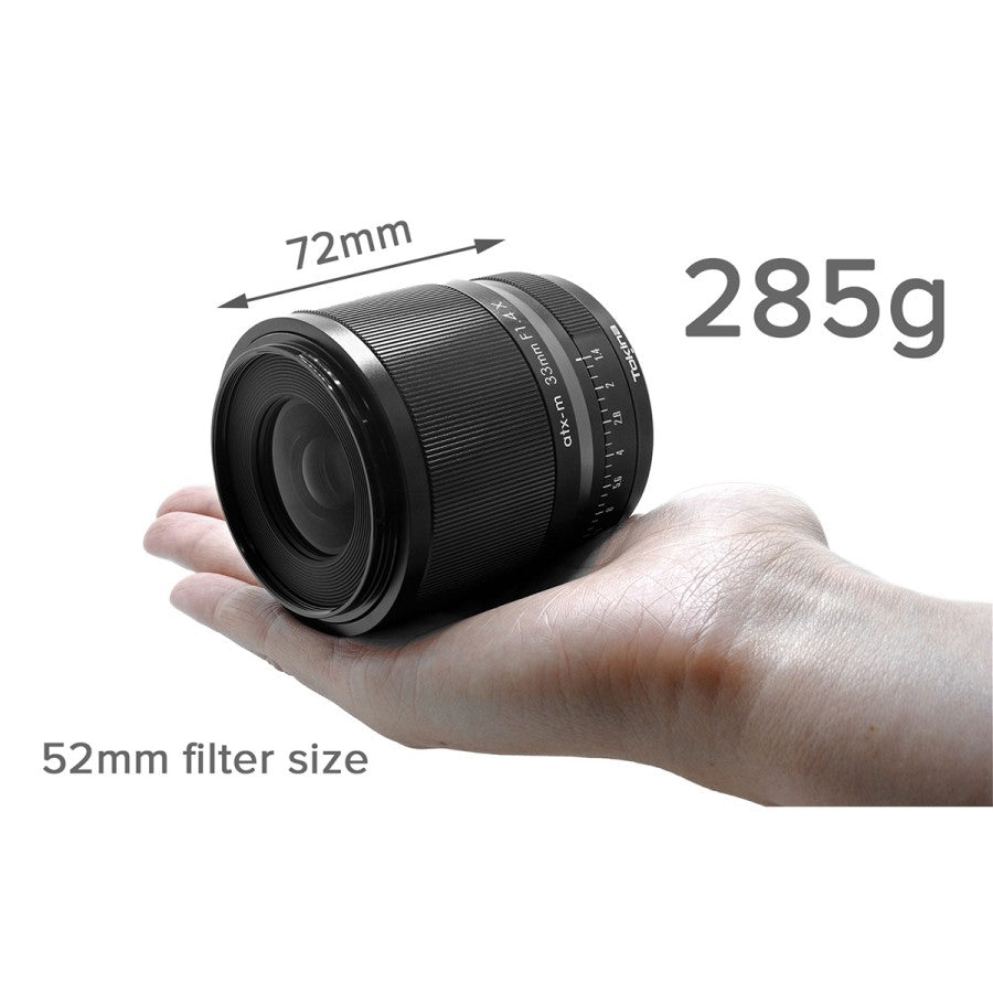 Tokina atx-m 33mm F/1.4 For Fujifilm X