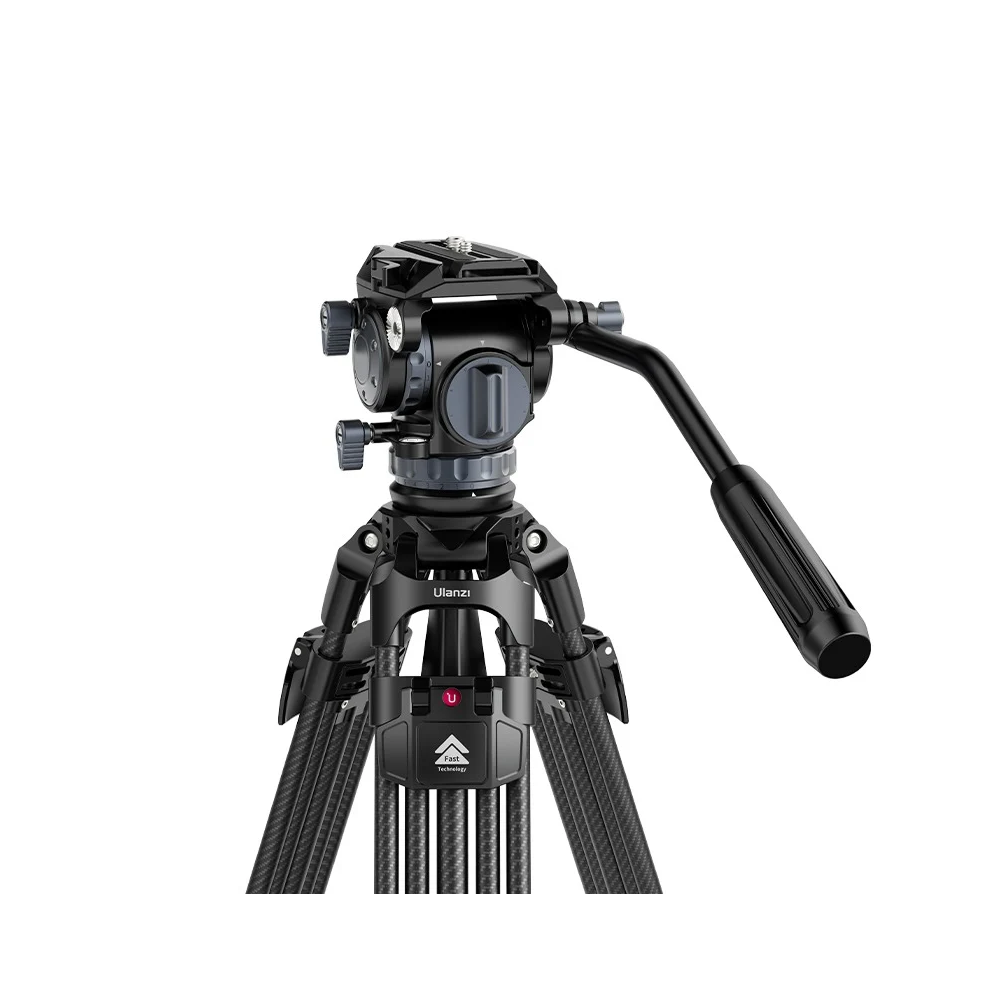 Ulanzi VideoFast Heavy-Duty Tripod with Fluid Head (Aluminum)