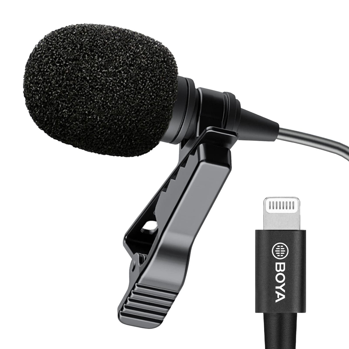 Boya BY-M2 Clip-On Lavalier Mic For Lighting