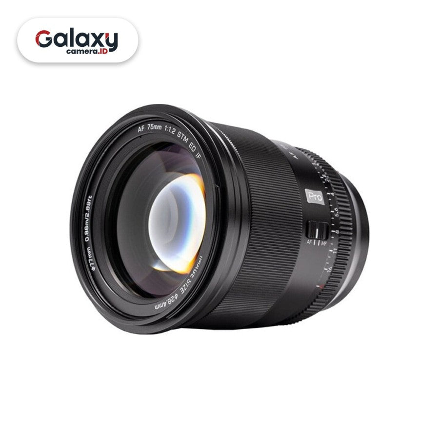 Lensa Viltrox AF 75mm f/1.2 XF For Sony E Mount APS-C Garansi Resmi