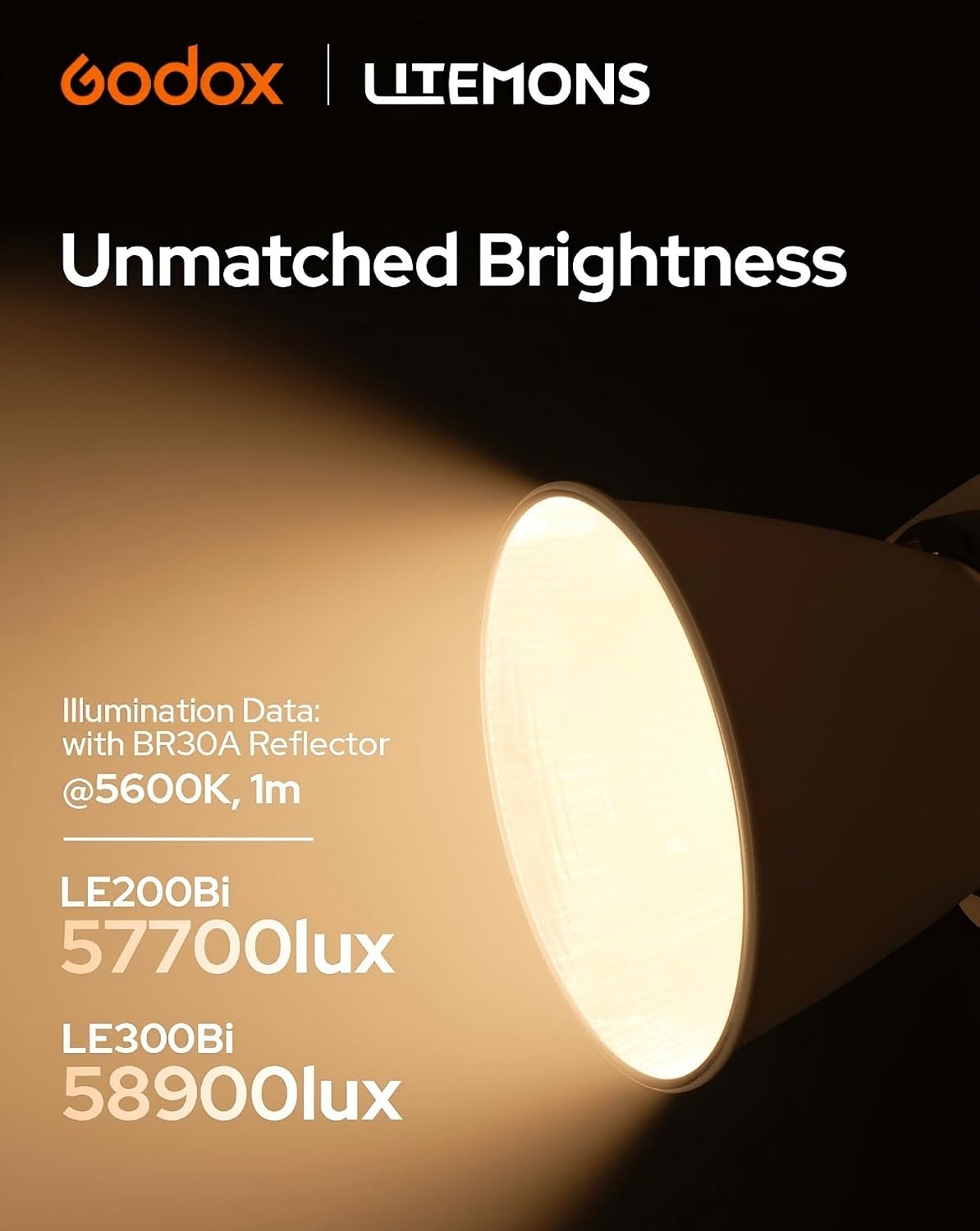 Godox Litemons LE200Bi Bi-Color LED Monolight