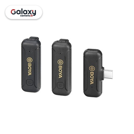 Boya By WM3T2 U2 Wireless Lavalier Microphone Type C