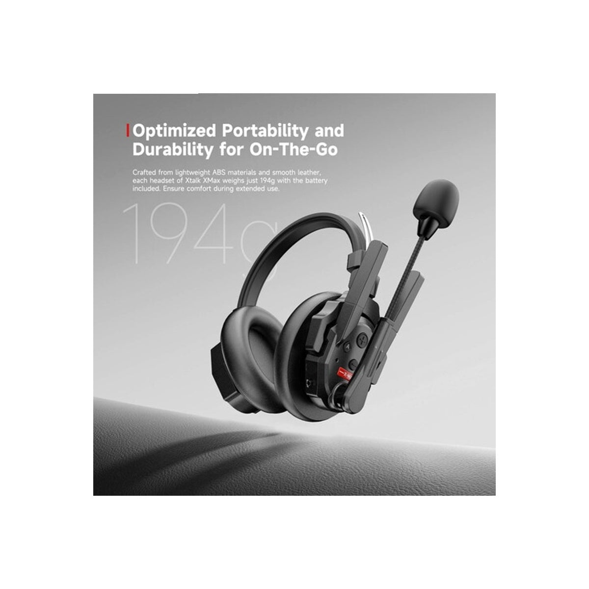 Synco Xtalk XMax 13 X-Max13 Wireless Intercom Master/Remote Headset (2.4 GHz) Original