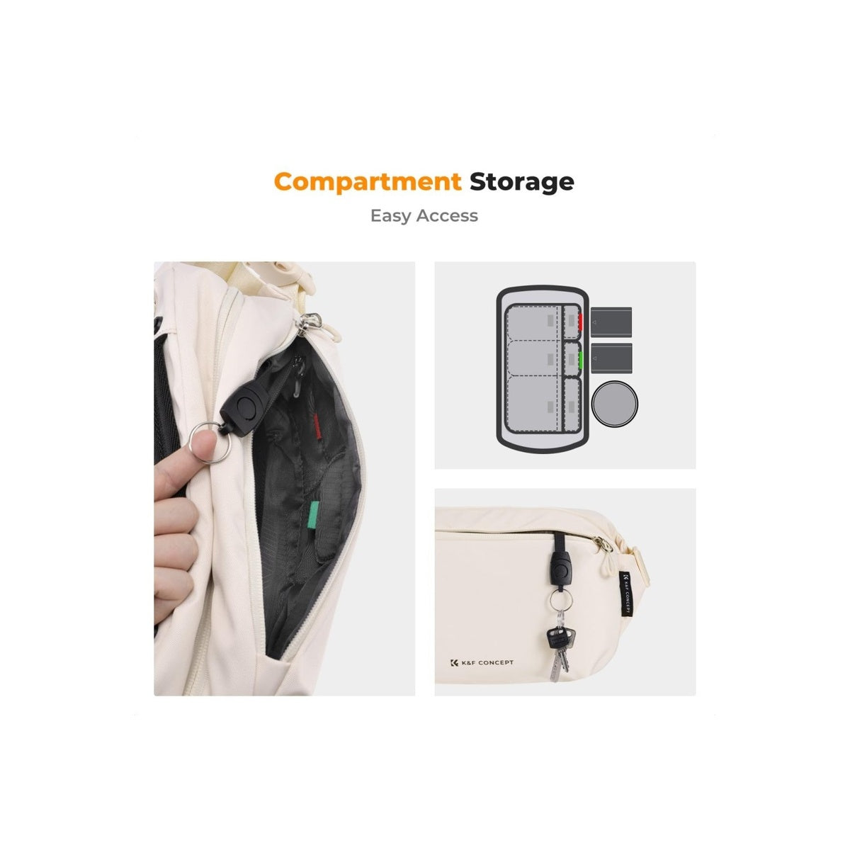 K&F Concept Alpha Sling Bag Camera