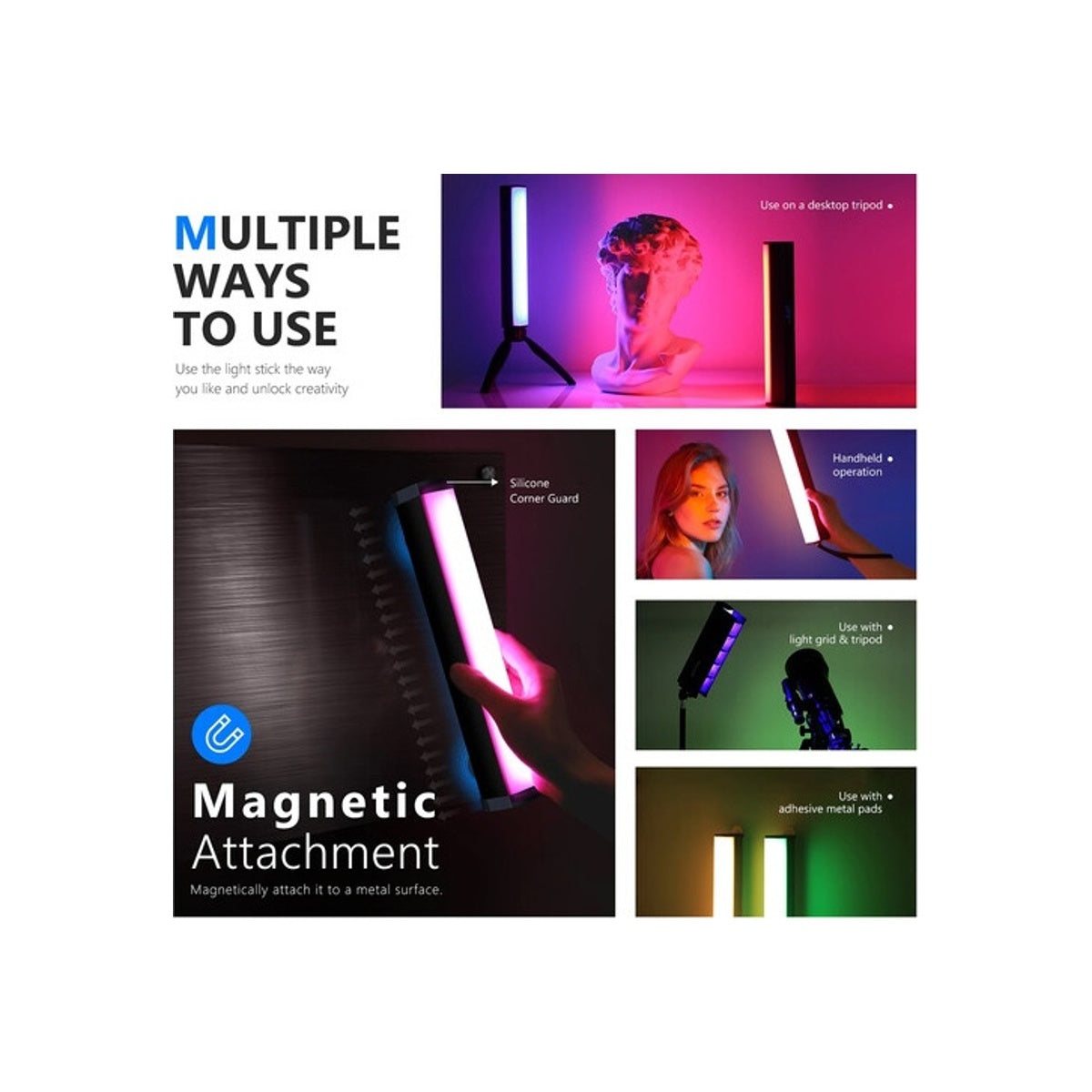 Neewer RGB1 Magnetic Handheld Light Stick