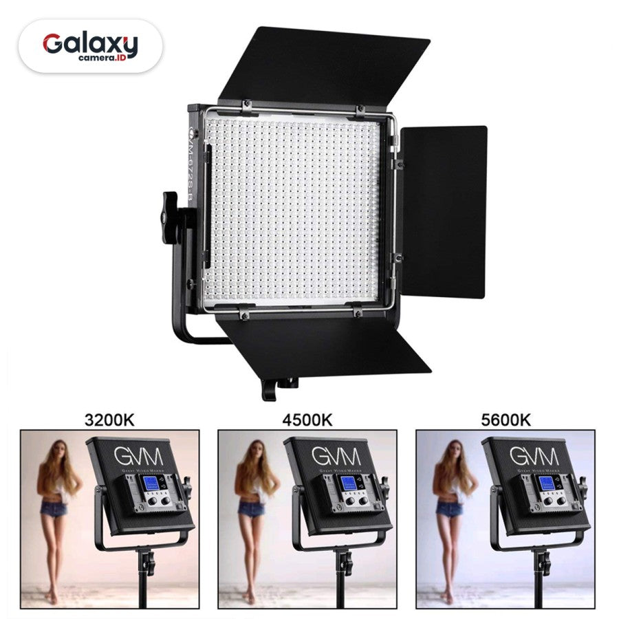 Lampu Video GVM GVM-672S-B Bi-Color LED Light Master Control
