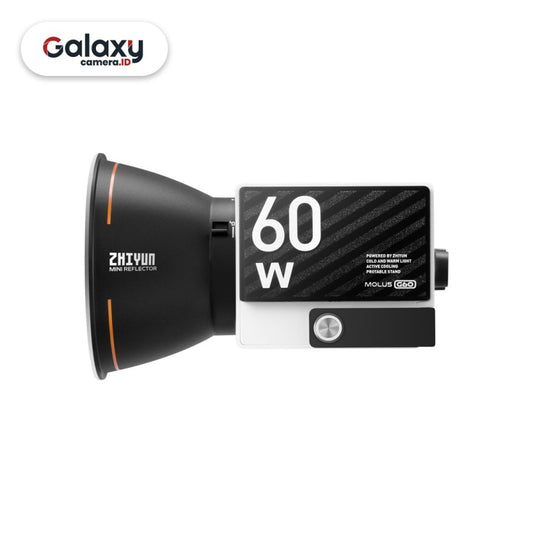 Zhiyun Molus G60 Combo Bi-Color Compact LED Lampu Lighting 60W Resmi