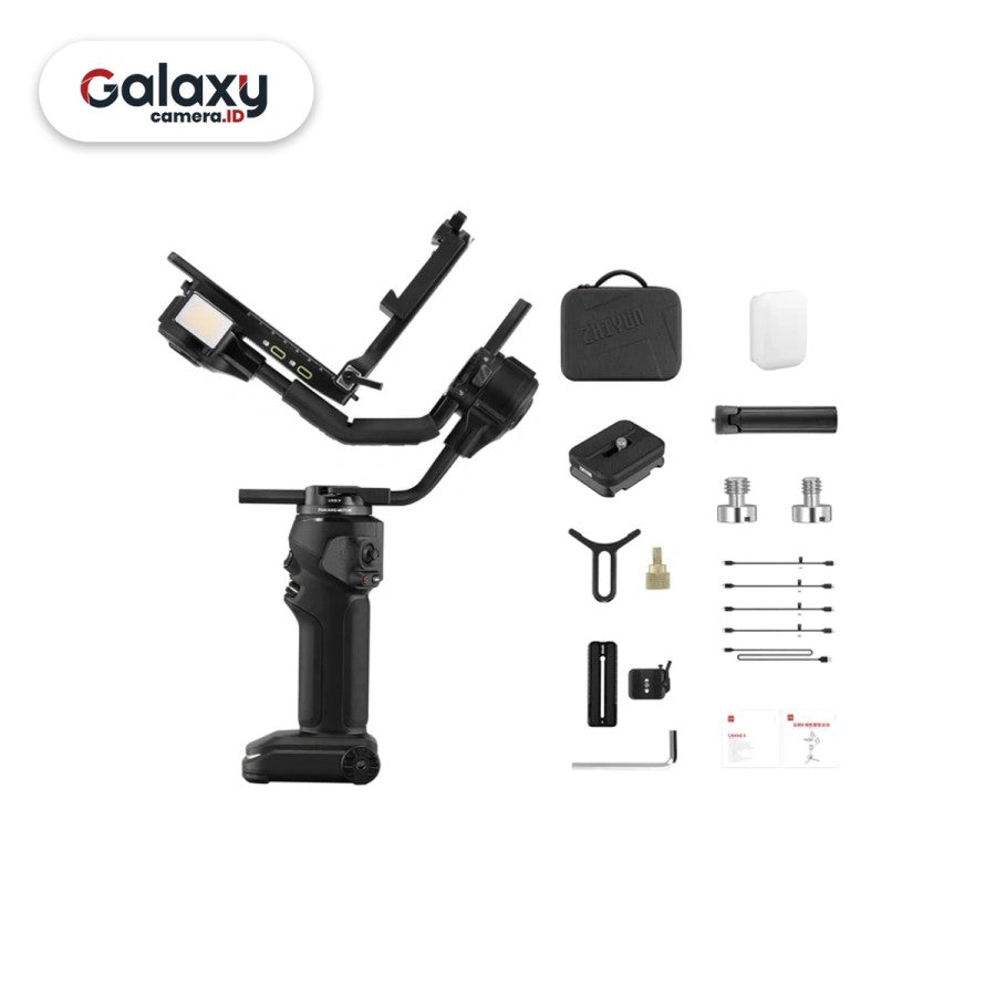 Zhiyun Crane 4 Basic Gimbal Kamera Stabilizer 3 Axis Crane4 Resmi