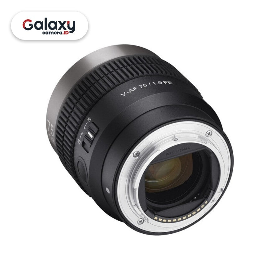 Lensa Samyang Cine V-AF 75mm T1.9 Sony VAF 75 mm FE Full Frame Resmi