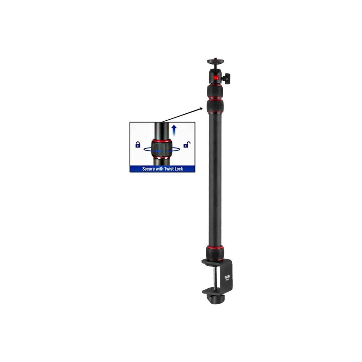 Takara TP283 Extendable Camera Desk Mount Table Stand TP-283 TP 283