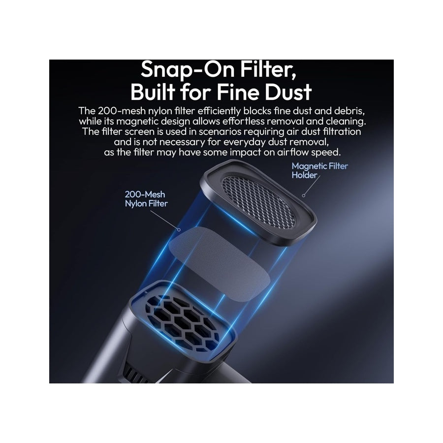 ULANZI AD02 Storm Electric Air Duster II Portable Mini Dust Blower for Camera
