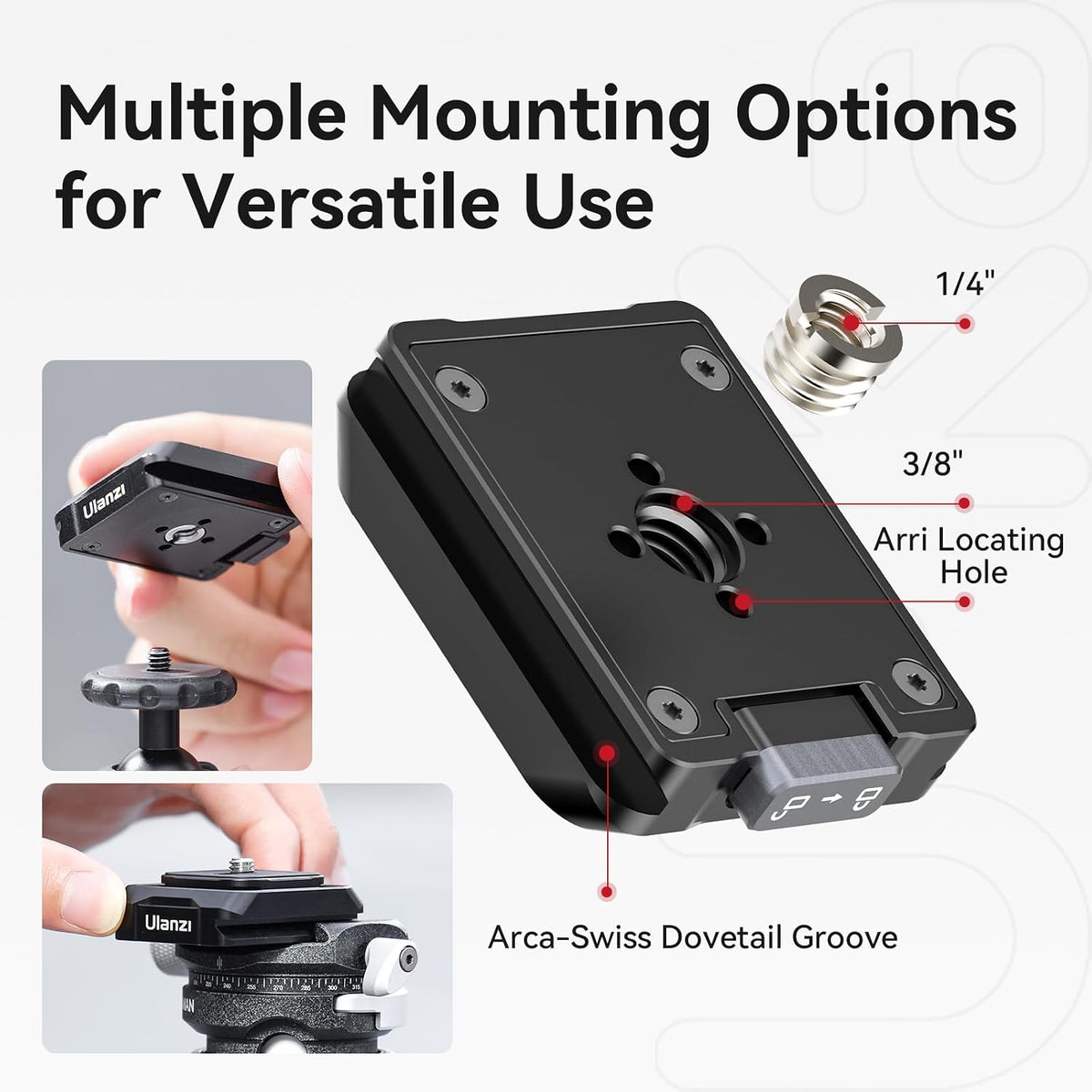 Ulanzi UKA03 Quick Release Base Kit C018