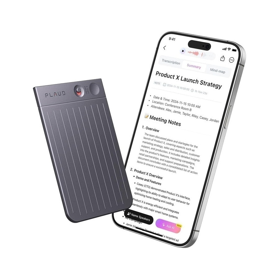 Plaud Note AI Voice Recorder Empowered