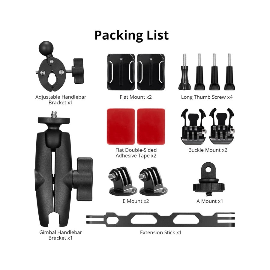 Akaso Motorcycle Kit for Action Camera