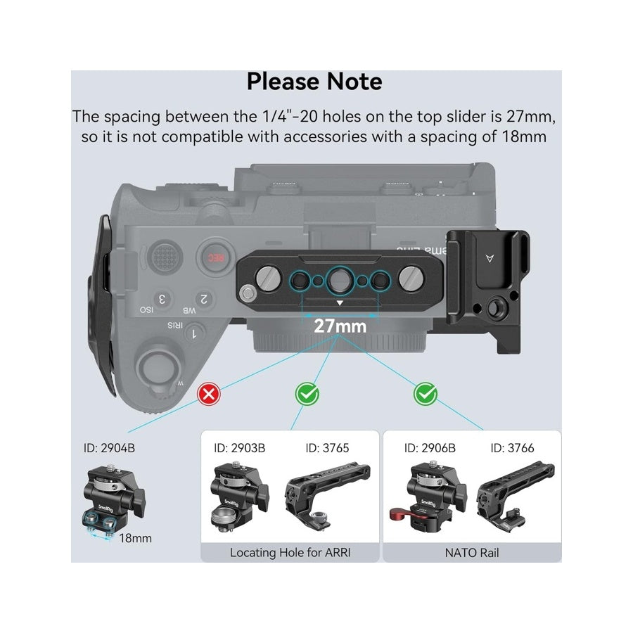 SmallRig Handheld Cage Kit for Sony FX30 / FX3 (4184B)