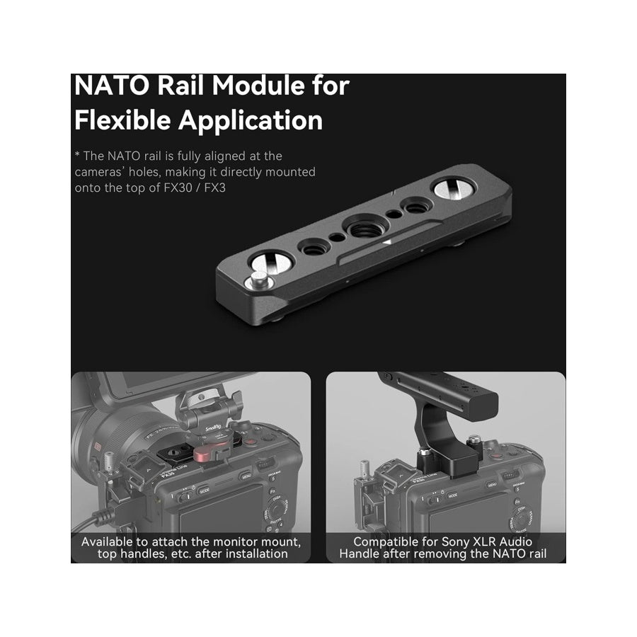 SmallRig Handheld Cage Kit for Sony FX30 / FX3 (4184B)