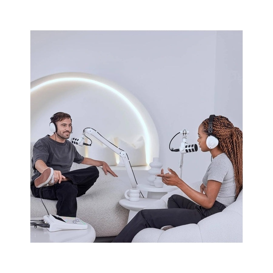 RodeCaster Duo Integrated Audio Production Studio White