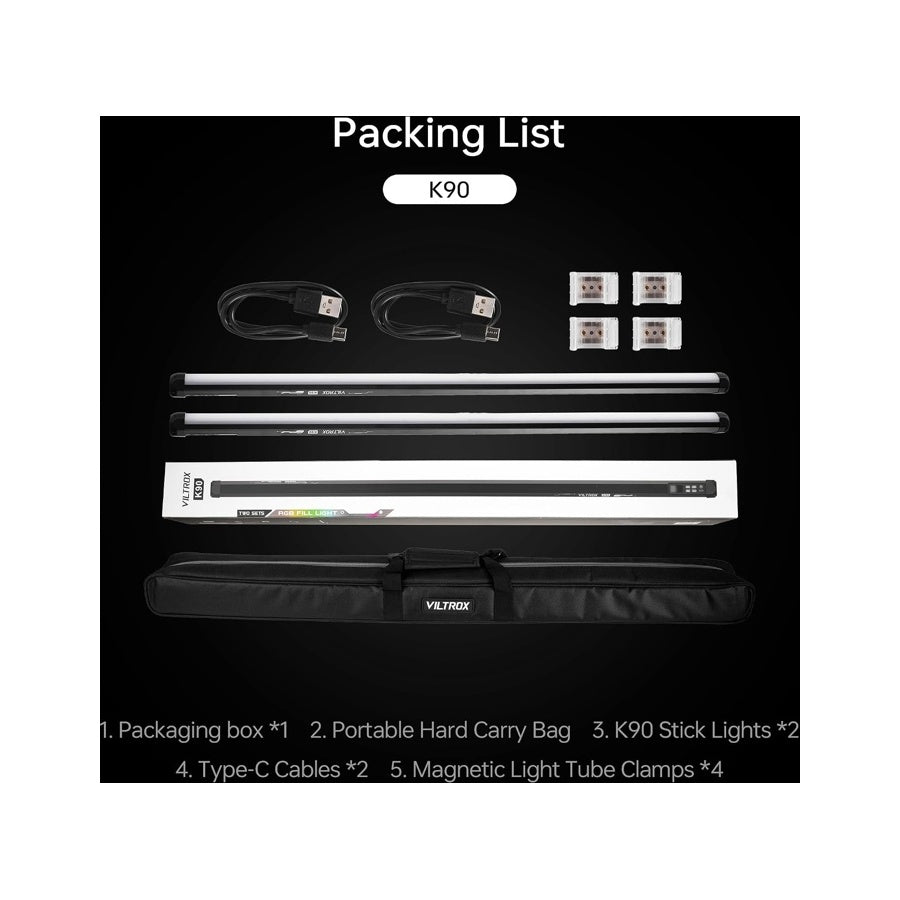 Viltrox K90 Light Stick Dual RGB Lights