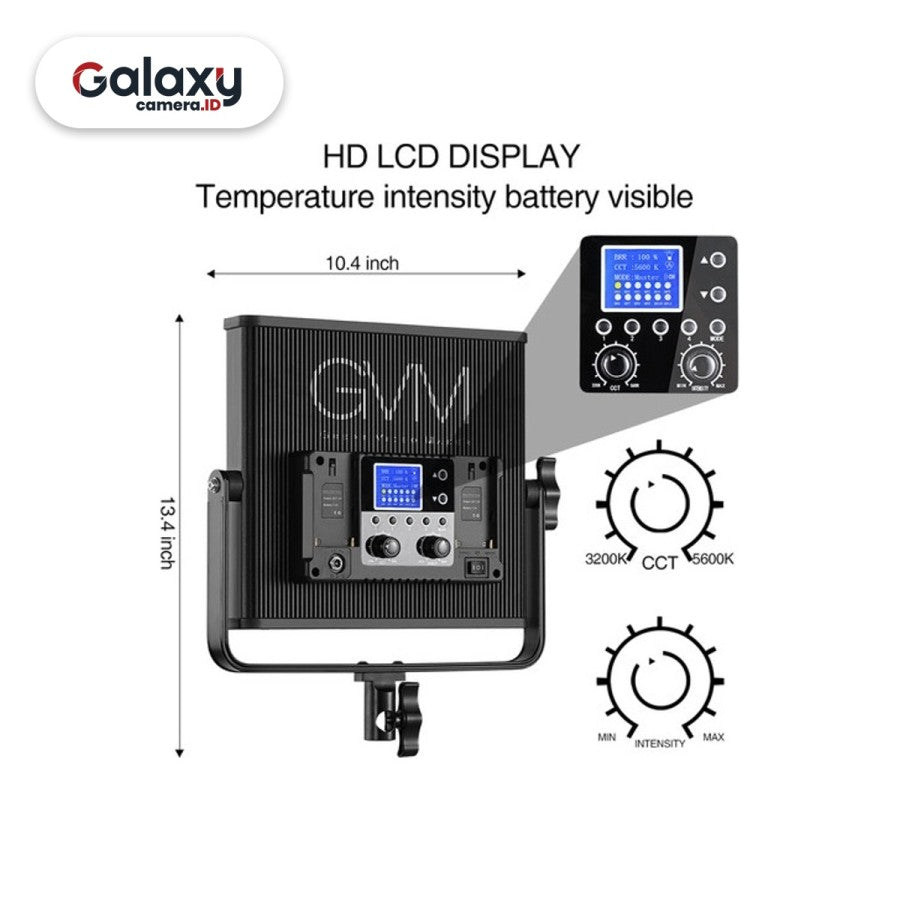 GVM 520LS-B2L Bi-Color Studio LED Video