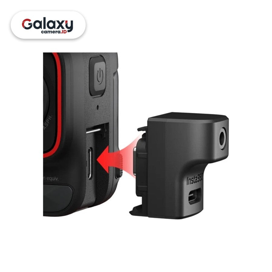 Insta360 Microphone Mic Adapter For Insta 360 ACE & ACE PRO Resmi