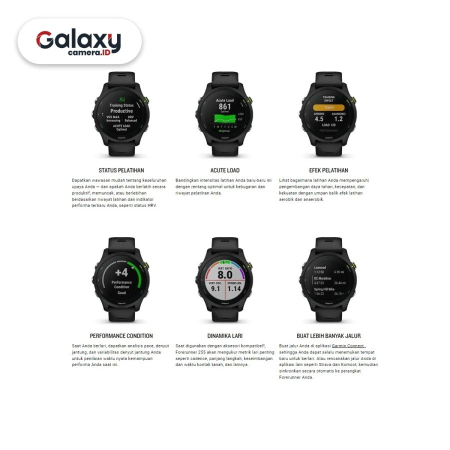 Garmin Forerunner 255 Music GPS Smartwatch