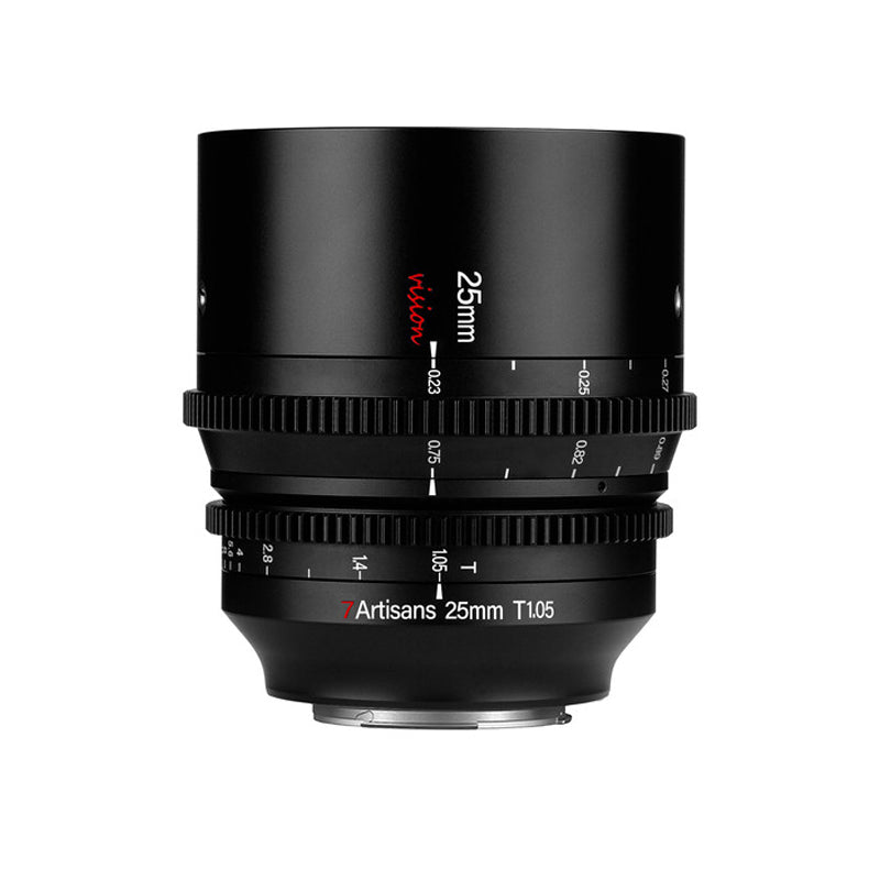 7Artisans 25mm T1.05 Cine Lens APS-C